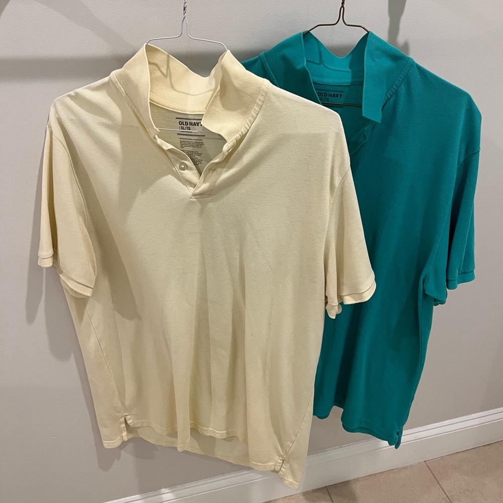 Two Old Navy polos